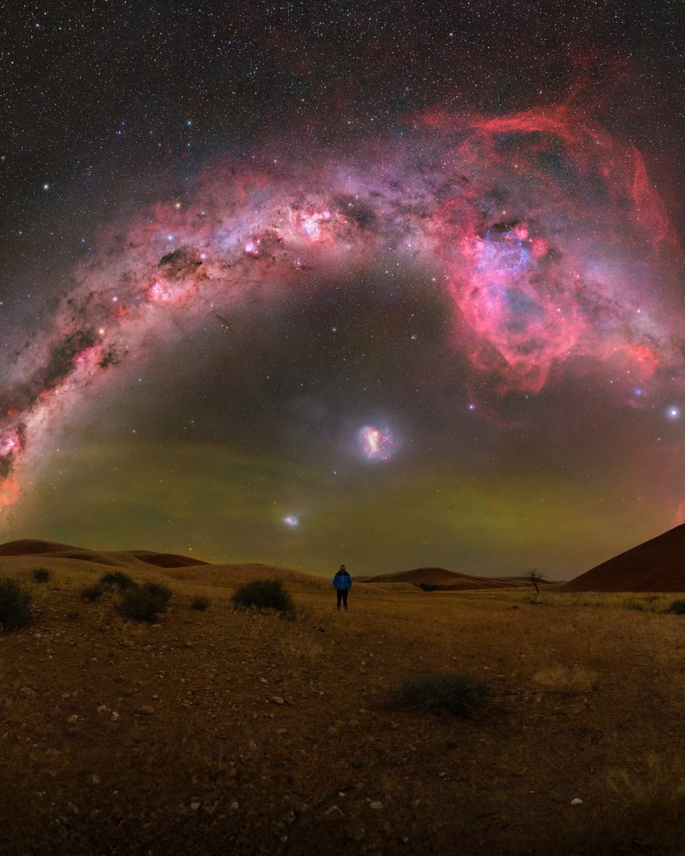 galactic nights in Namibia