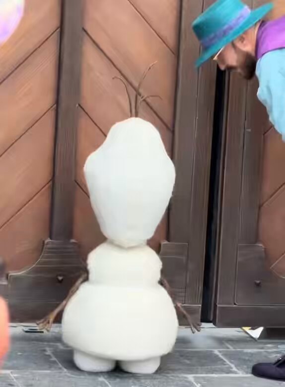 Olaf character costume