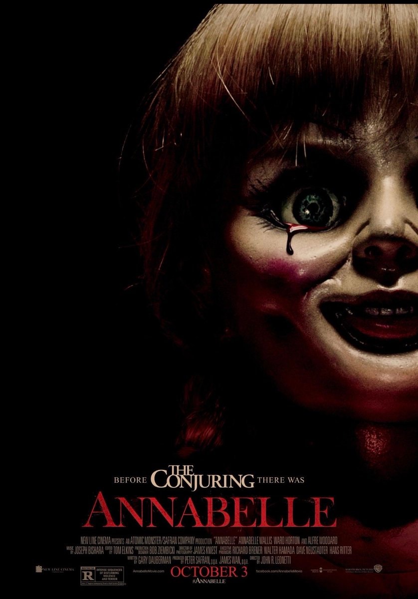 Annabelle horror movie poster