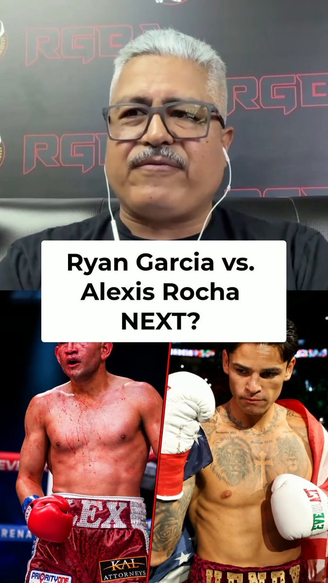 Ryan Garcia vs Alexis Rocha Next Ryan Garcia vs Alexis Rocha Next
