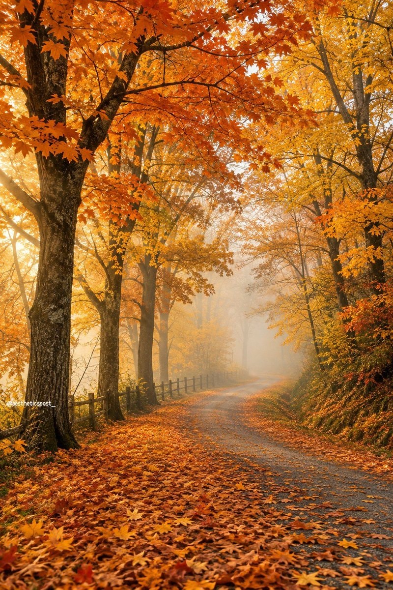 scenic autumn landscape