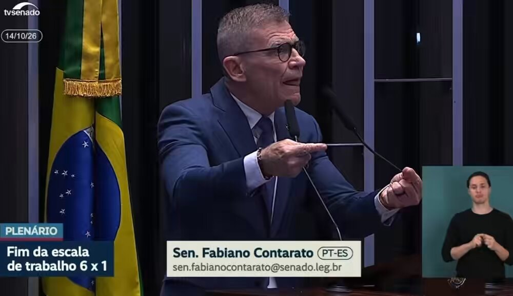 Fabiano Contarato on 6x1 scale debate