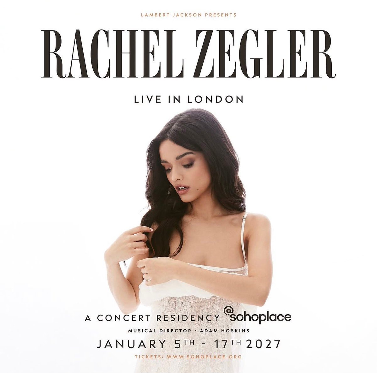 Rachel Zegler London Concert Residency