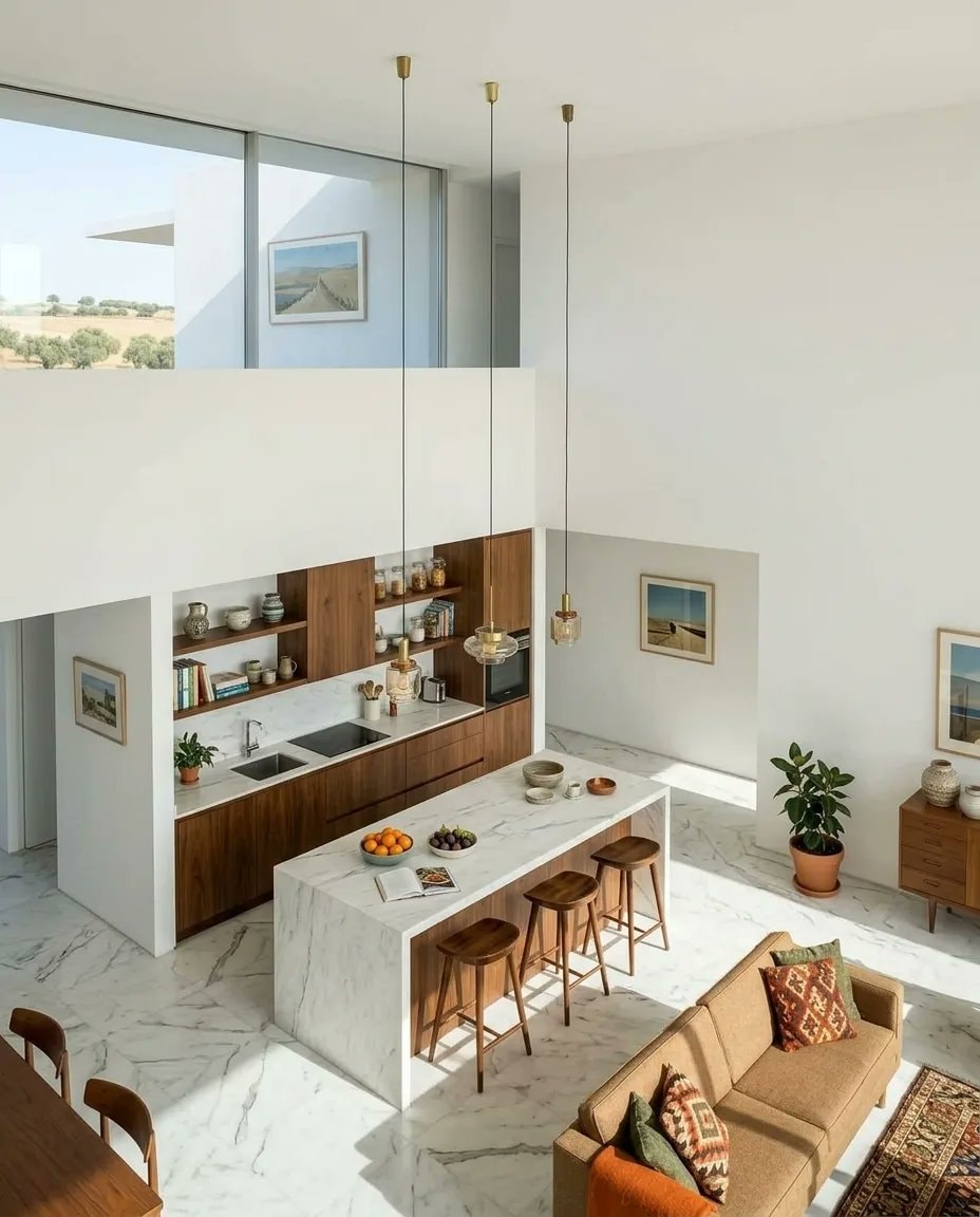 Modern minimalist interior design (photo 1 of 4)