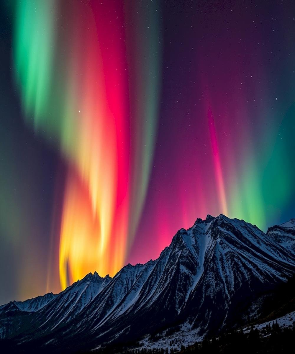 Northern Lights lighting up the skies