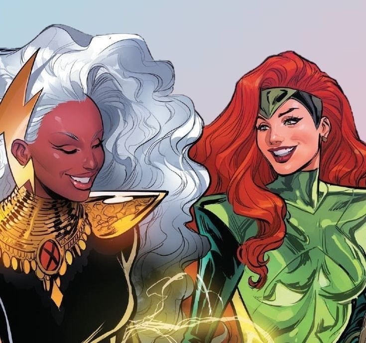 Jean and Ororo moment (photo 2 of 2)