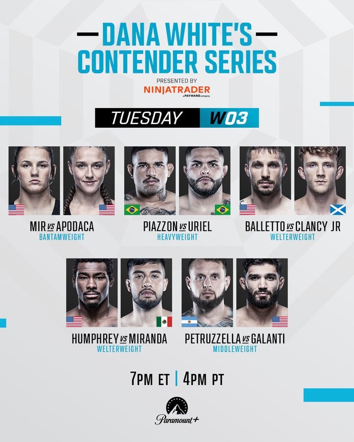 Dana White's Contender Series