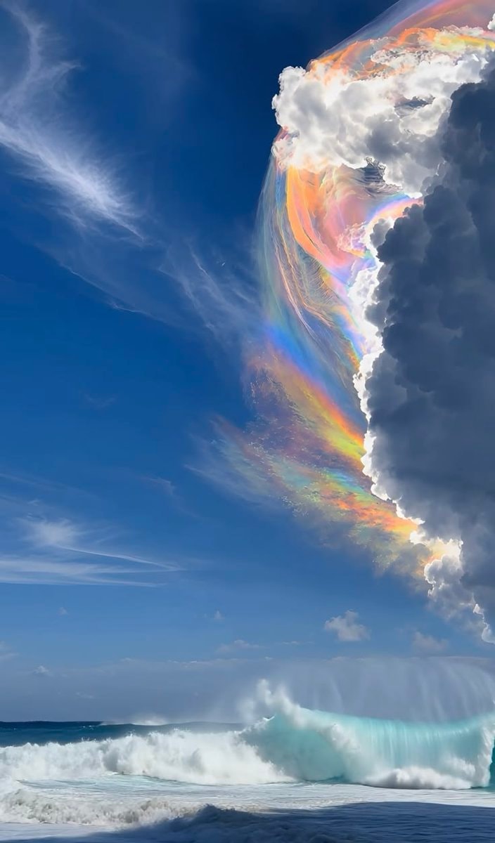 iridescent twilight clouds (photo 2 of 2)