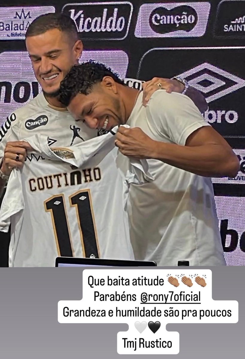 Coutinho 11 jersey handover