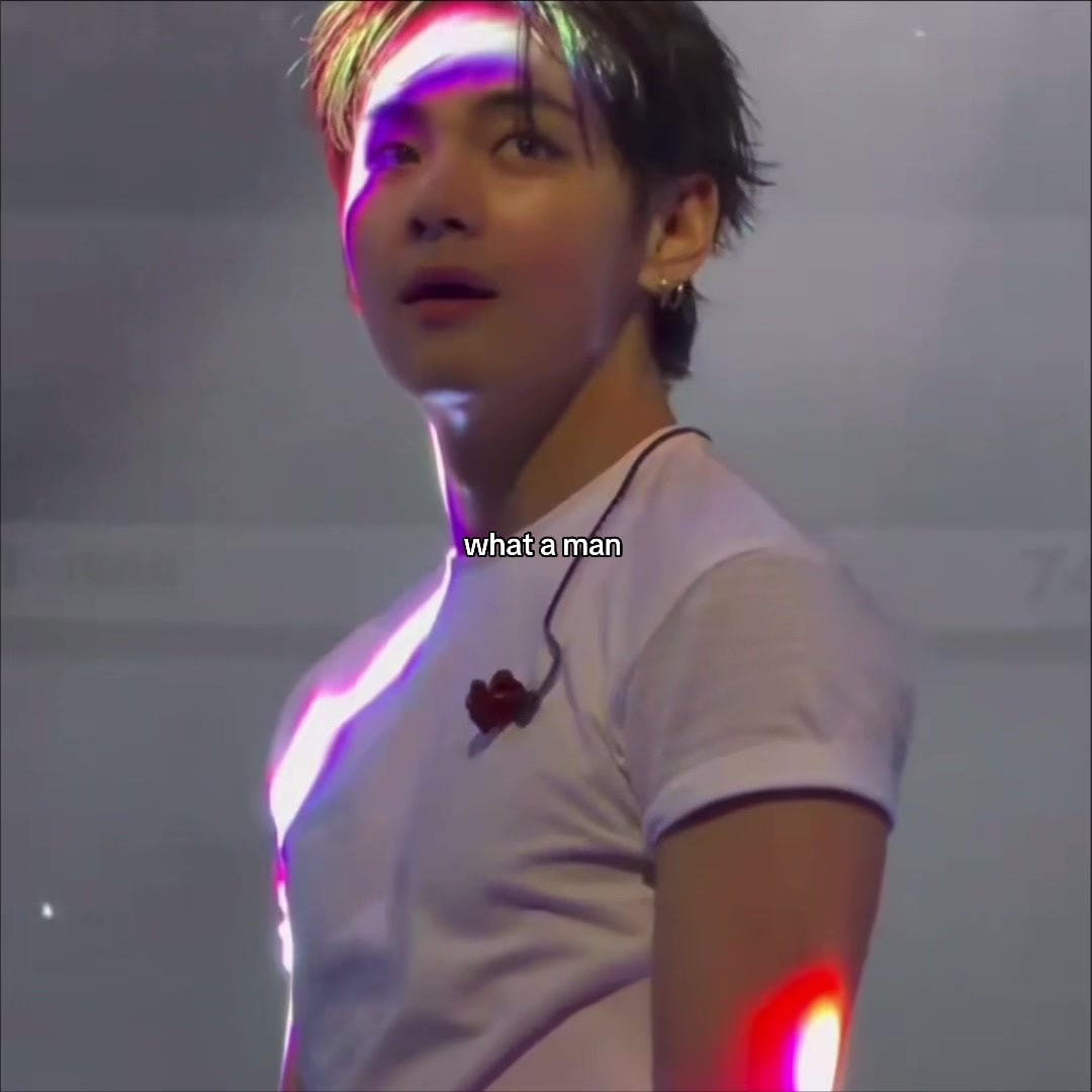 Kim Taehyung what a man