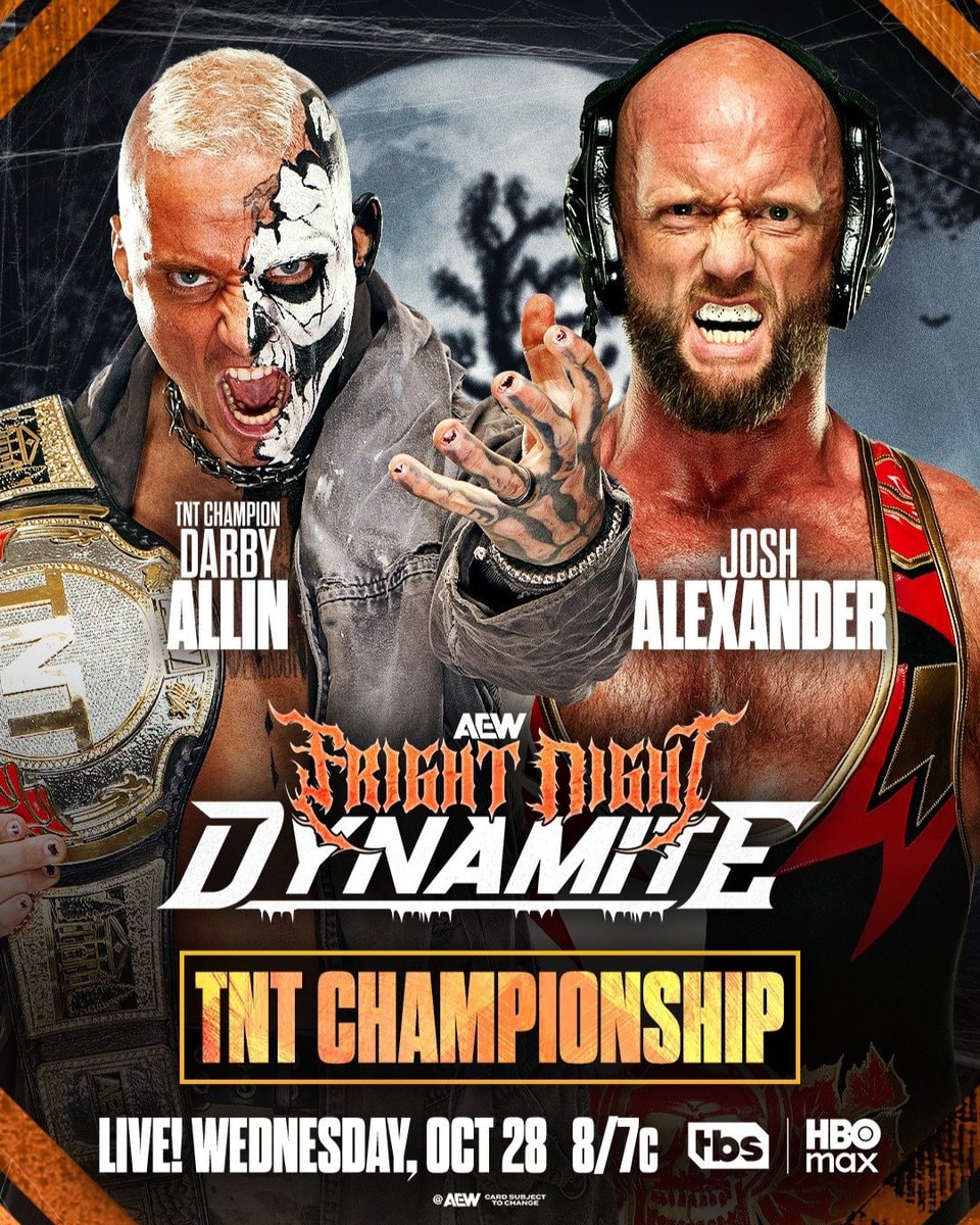AEW Fright Night Dynamite match lineup