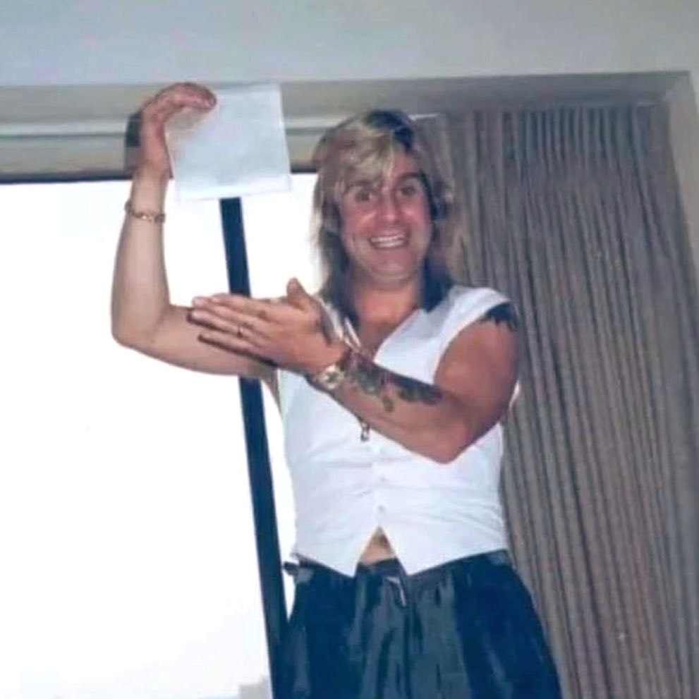 Ozzy Osbourne sugar coffee 1984