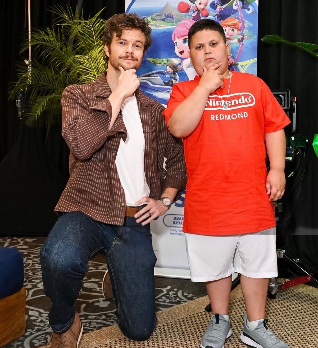 Jack Quaid and The Rizzler Nintendo event (photo 2 of 2)