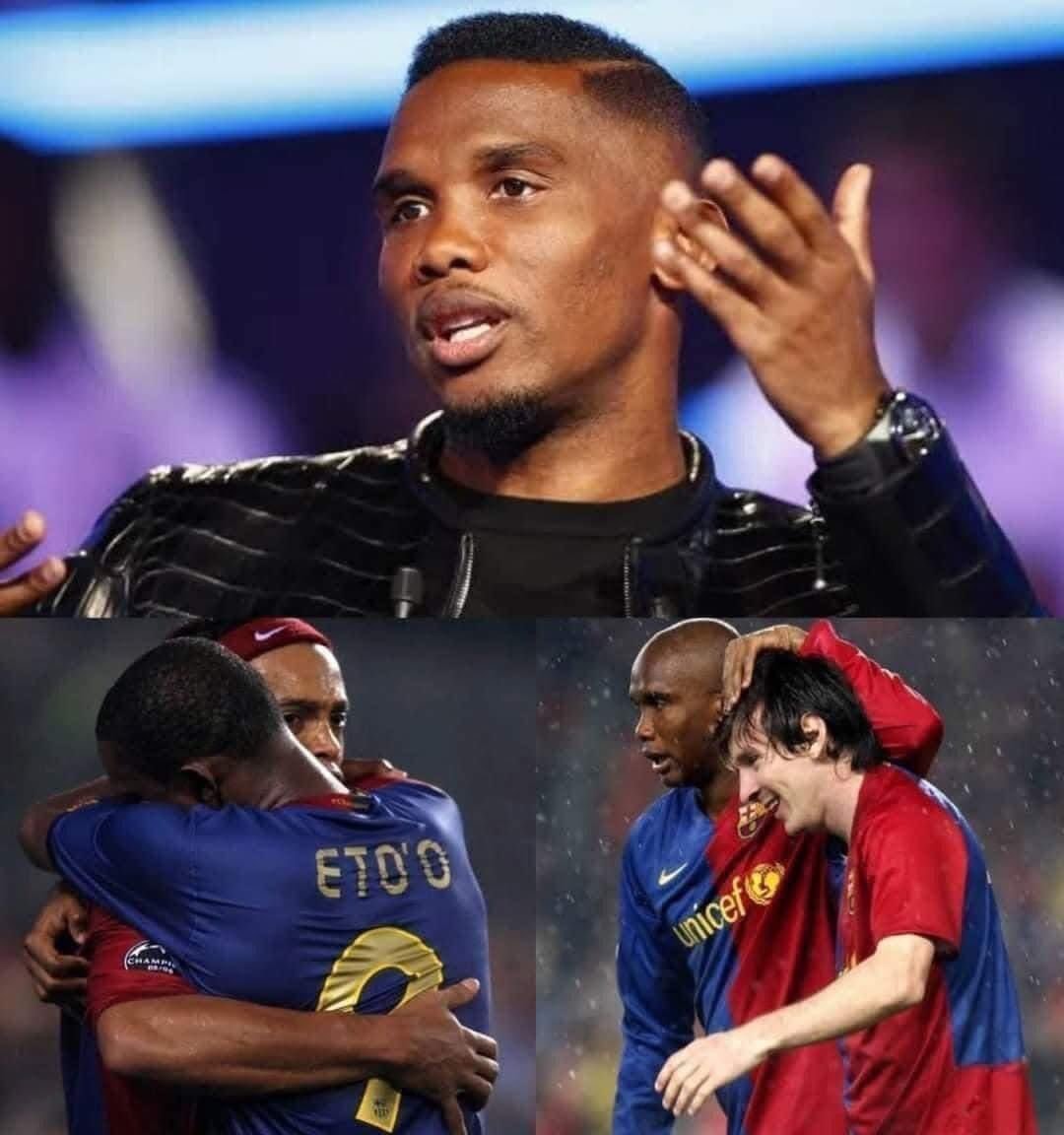 Samuel Eto'o on Messi and Ronaldinho