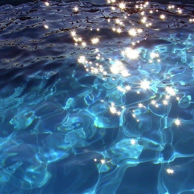 Ocean blue water shimmer (photo 1 of 4)
