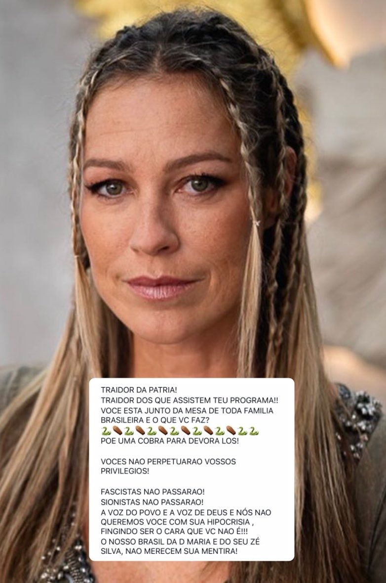 Luana Piovani calls Luciano Hulk traitor