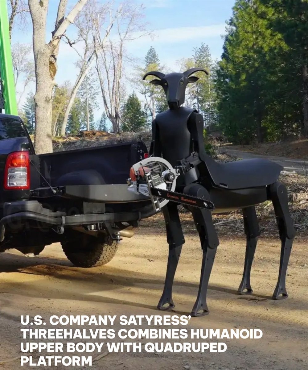 Satyress threehalves centaur-style robot