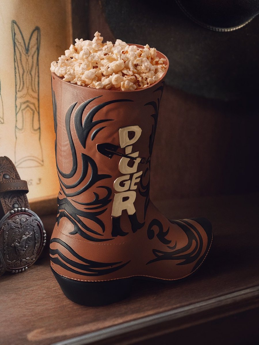 DIGGER boot popcorn bucket DIGGER boot popcorn bucket
