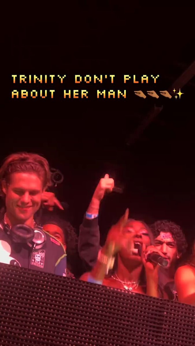 Trinity Tatum supports Bryce