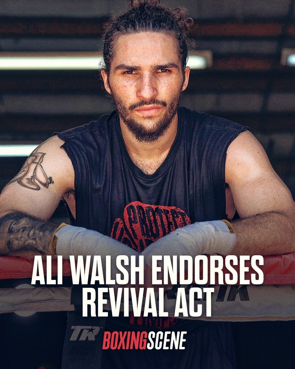 Nico Ali Walsh endorses boxing act