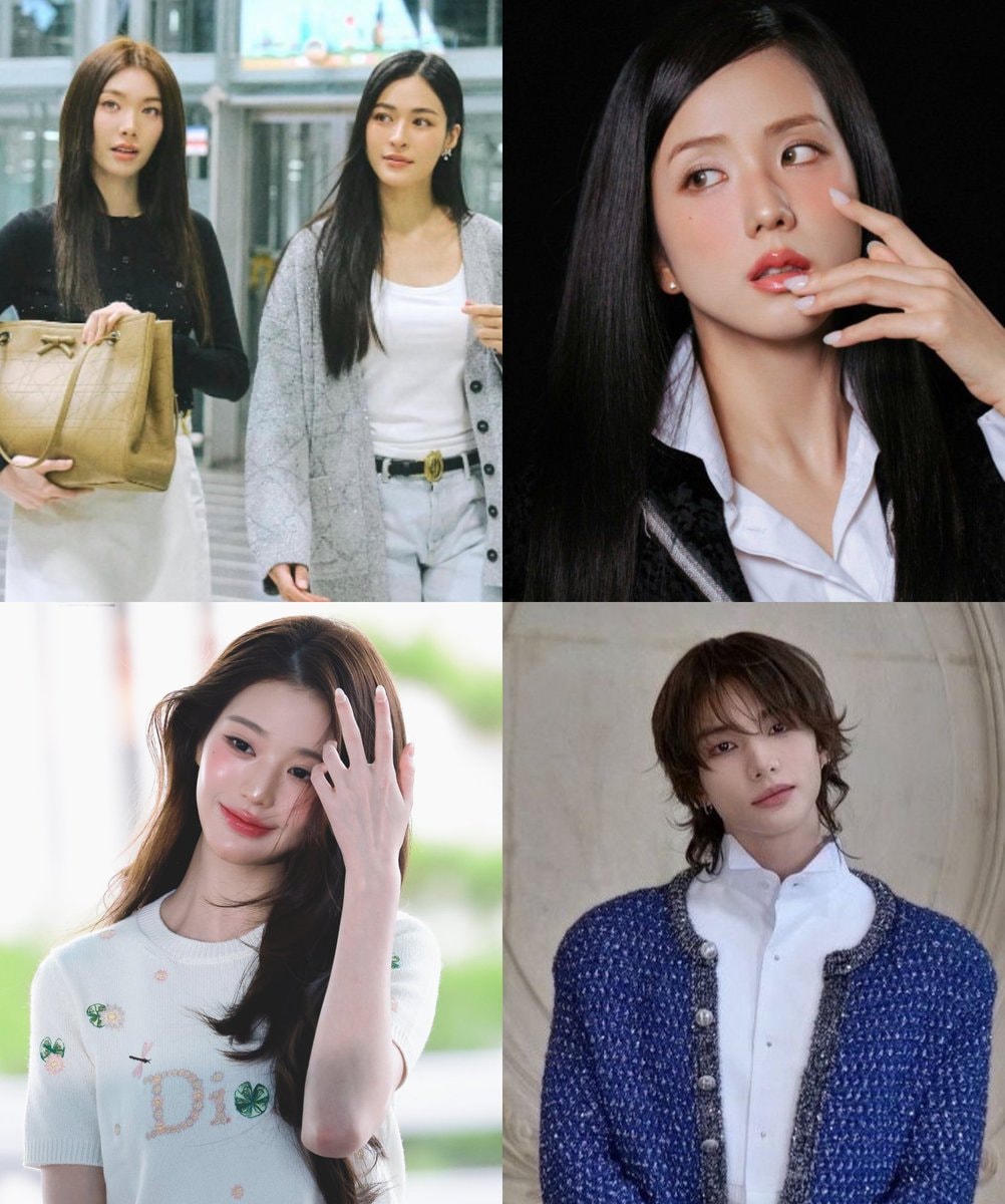 Jisoo LingOrm Hyunjin Wonyoung Dior Paris