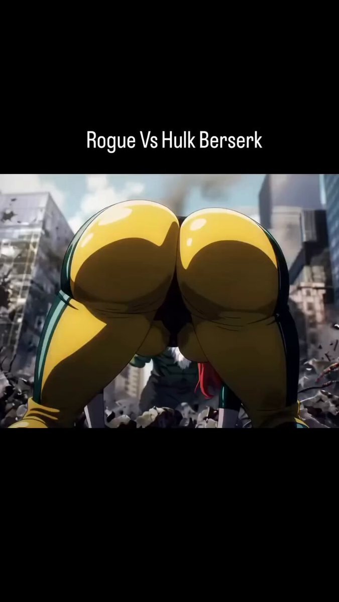 Rogue Vs Hulk Berserk edit