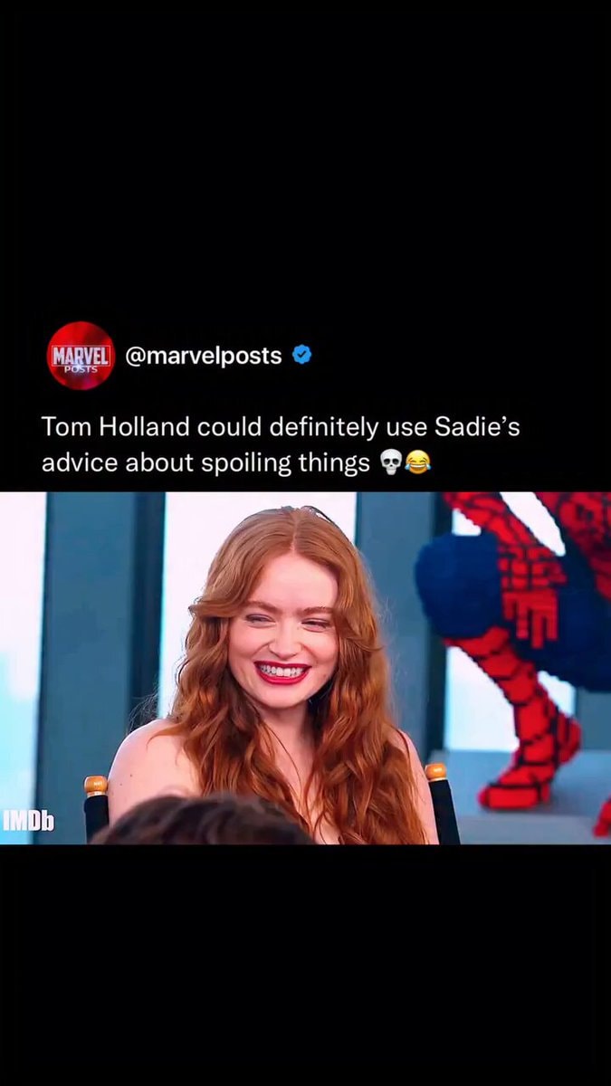 Tom Holland Sadie Sink spoiler advice