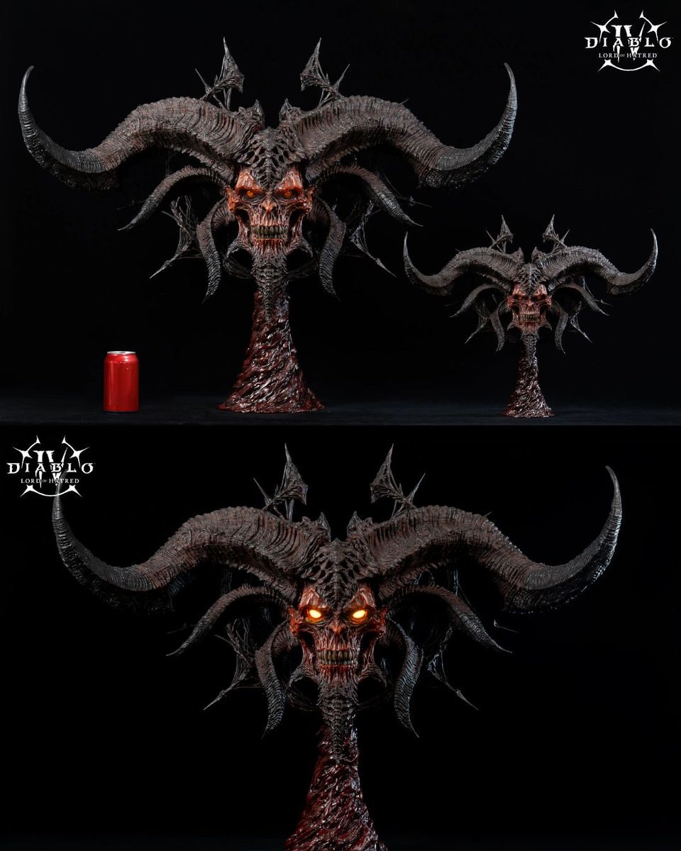 PureArts Mephisto mask Diablo 4 (photo 2 of 4)