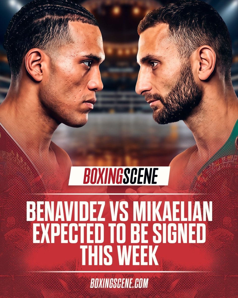 Benavidez vs Mikaelian cruiserweight unification