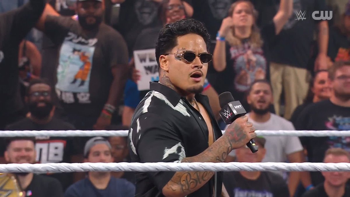 WWE NXT mic moment