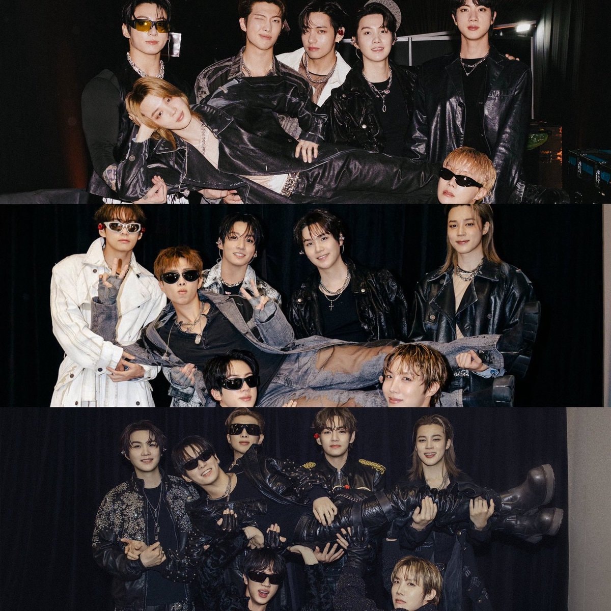 BTS with the birthday boys