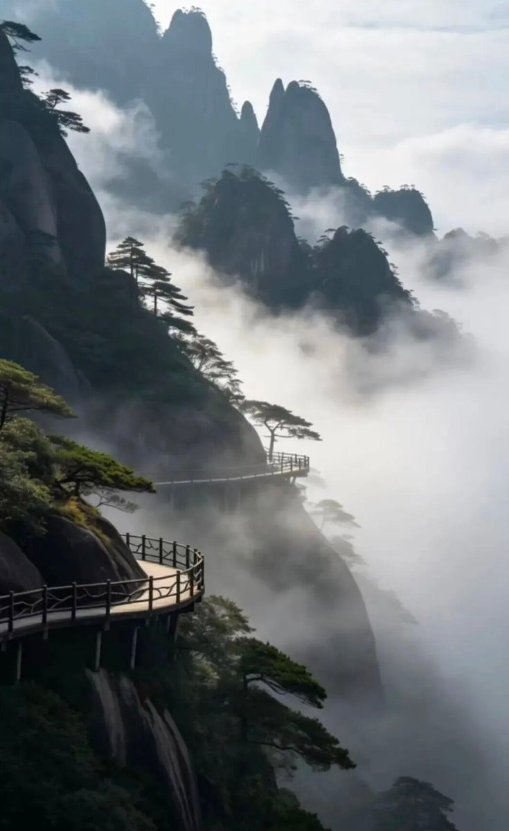 Jiangxi mountain landscape sunrise (photo 2 of 4)