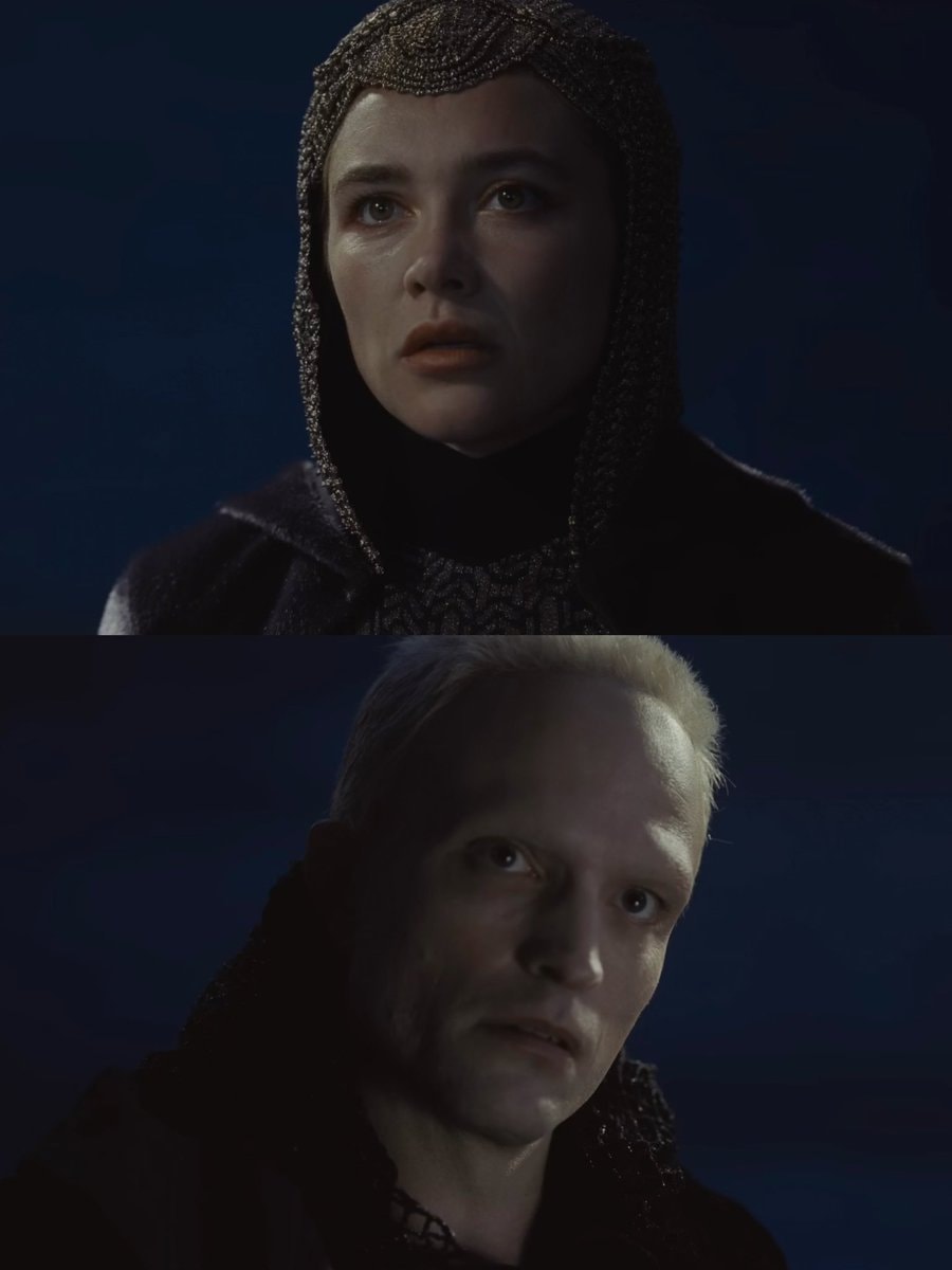 Florence Pugh Robert Pattinson Dune Part Three