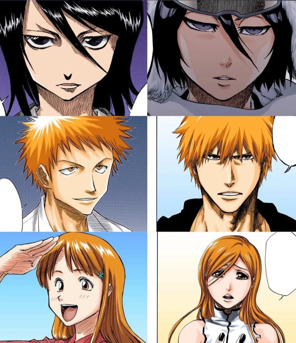 Kubo anime character art evolution