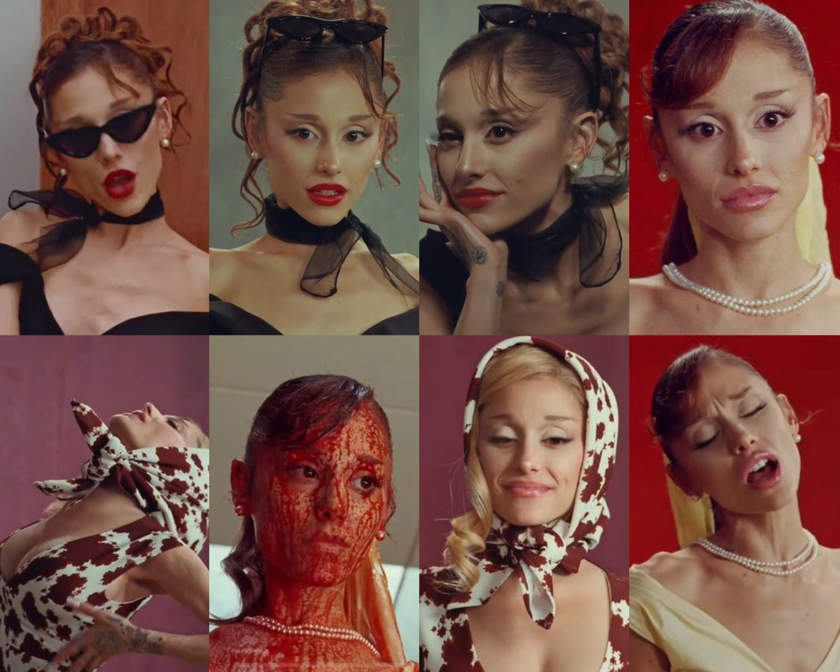 Ariana Grande petal music video