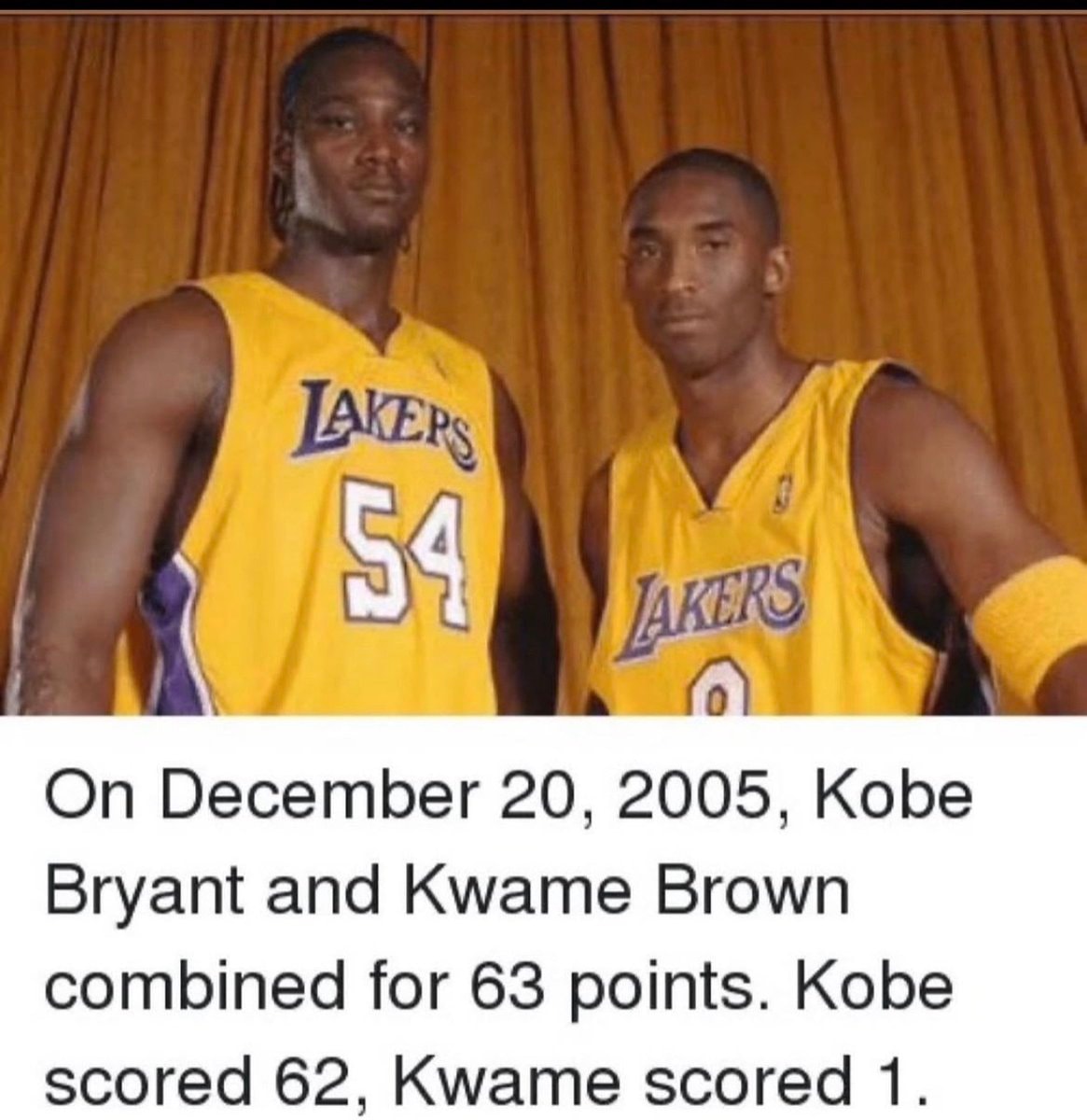 Kobe Bryant and Kwame Brown