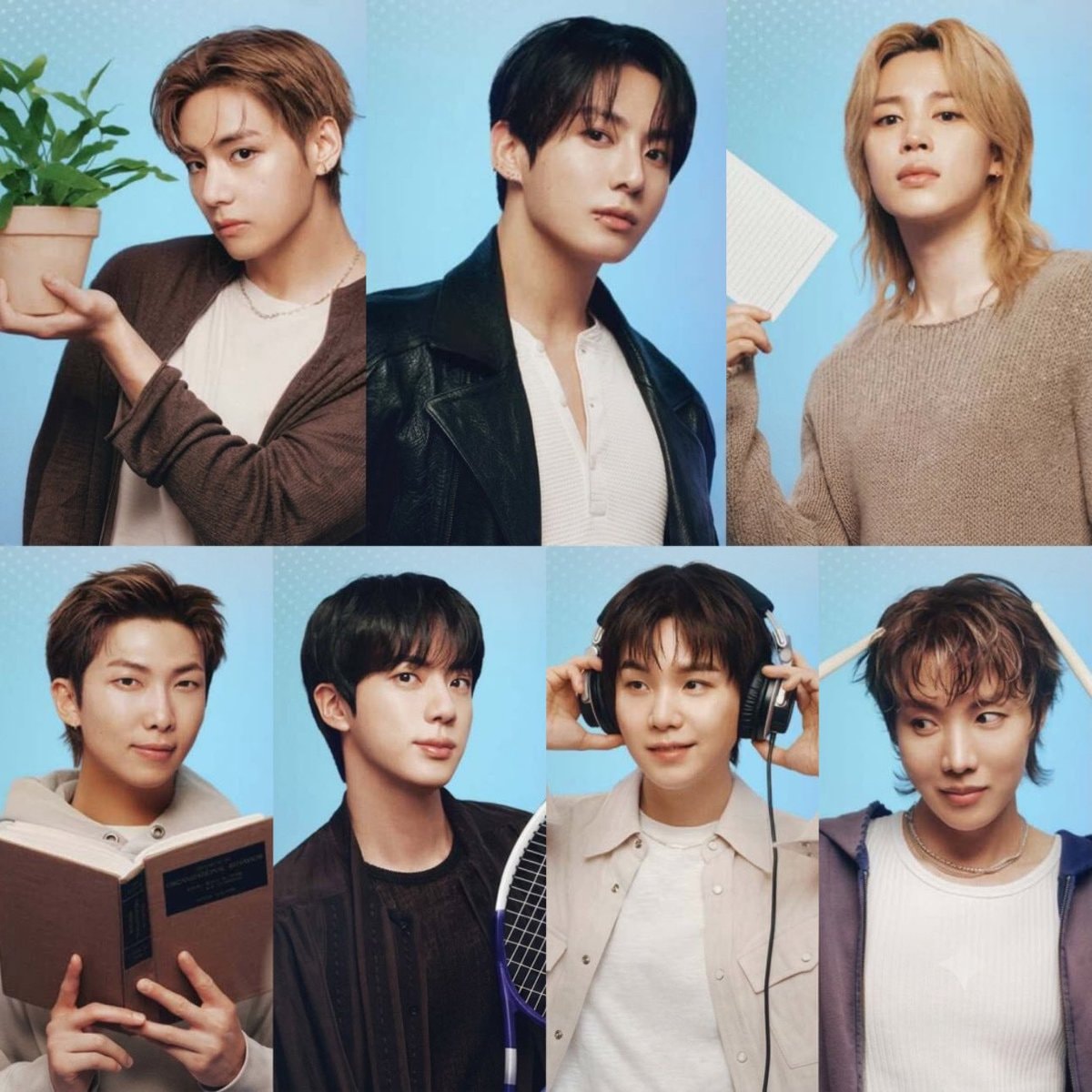 BTS seven portraits ❤️‍🩹
