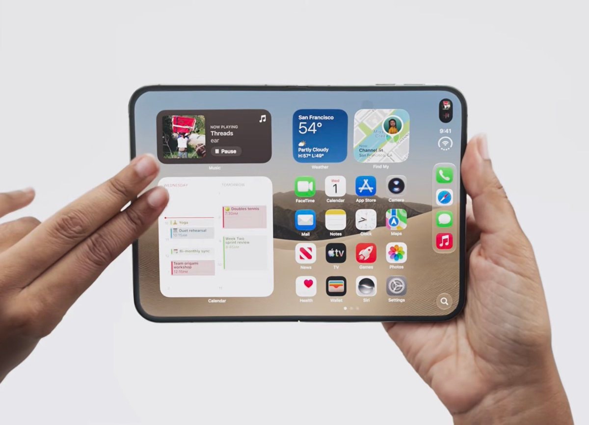 foldable iPhone release details foldable iPhone release details