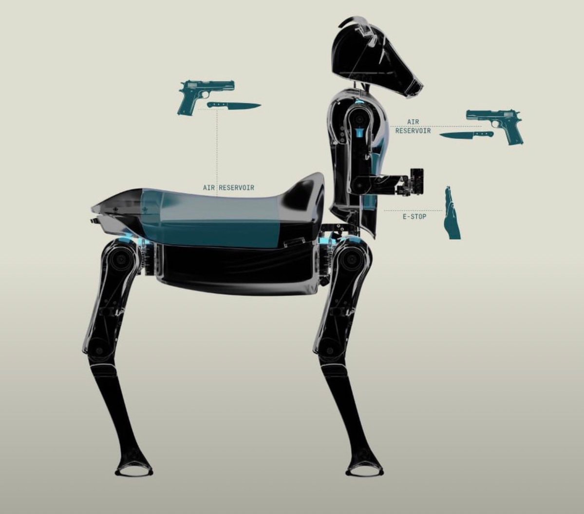 Satyress centaur robot (photo 2 of 2)
