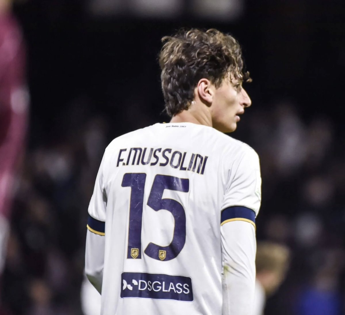 Lazio player F*ck Mussolini jersey