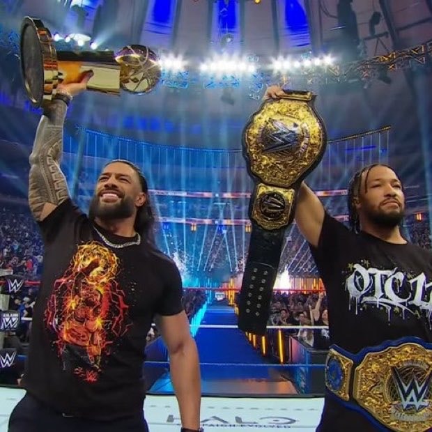 Roman Reigns Jalen Brunson SNME