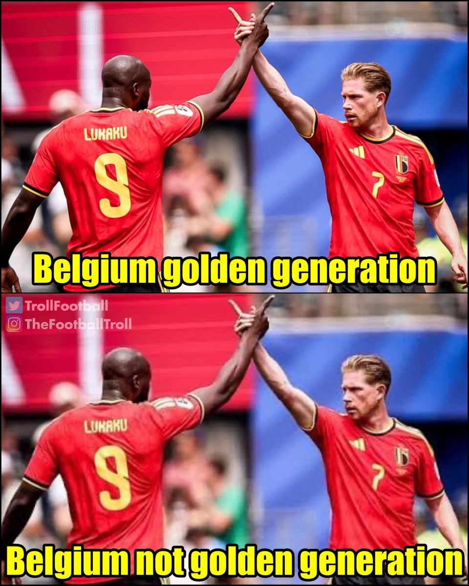 Belgium golden generation meme