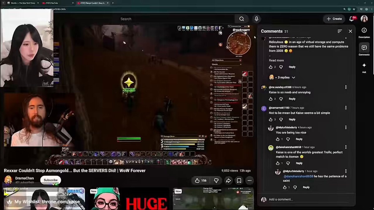 Kaise explains Asmongold female audience surge Kaise explains Asmongold female audience surge