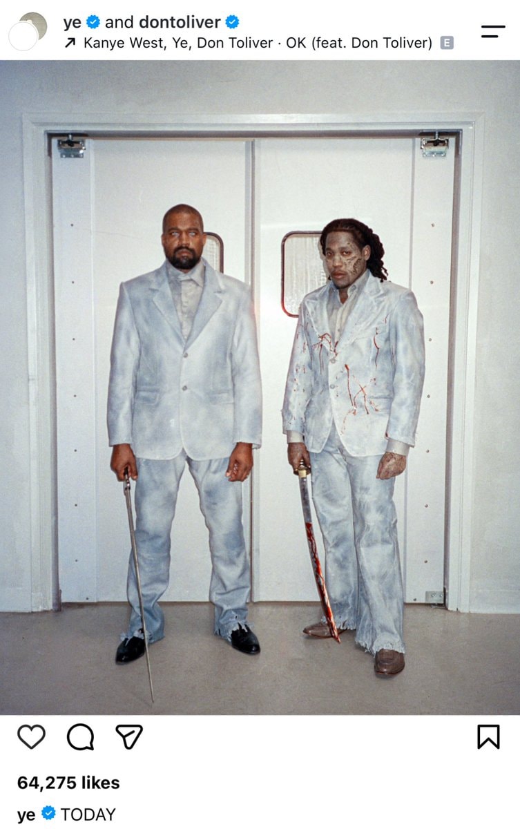 YE Don Toliver OK music video