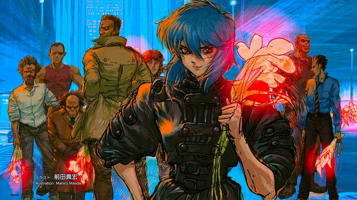 THE GHOST IN THE SHELL Episode 5 end card