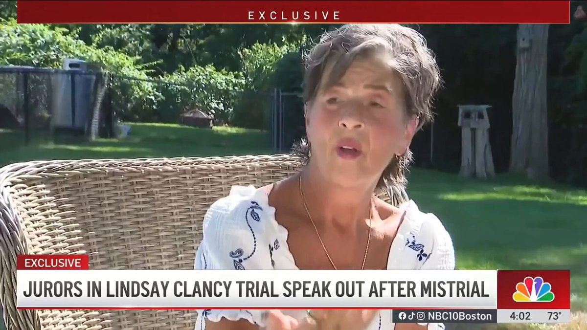 Lindsay Clancy trial juror reaction NBC10Boston