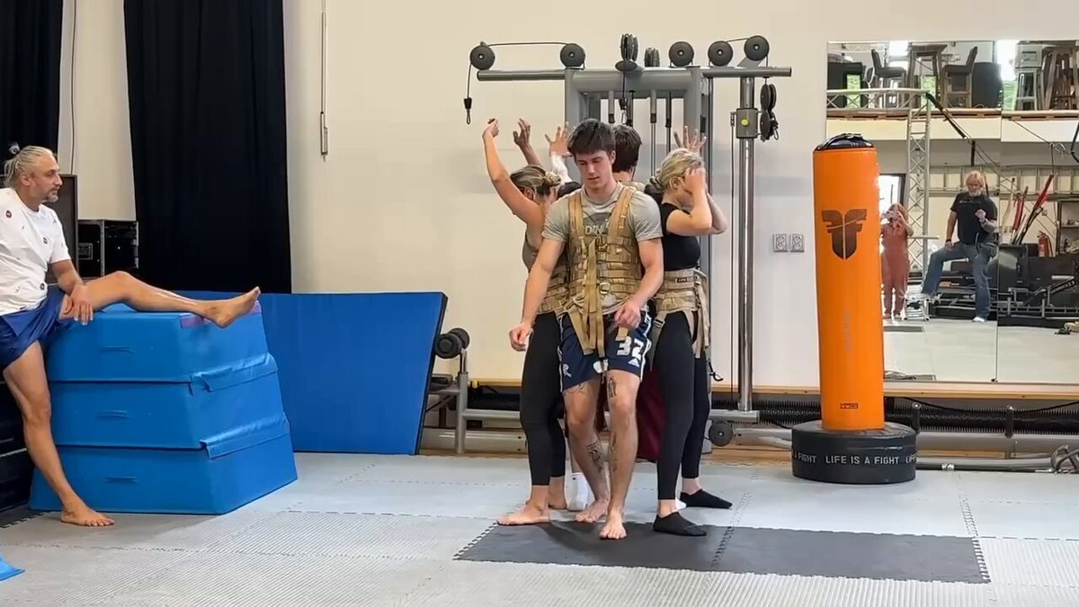 Zach Cregger RESIDENT EVIL monster rehearsals