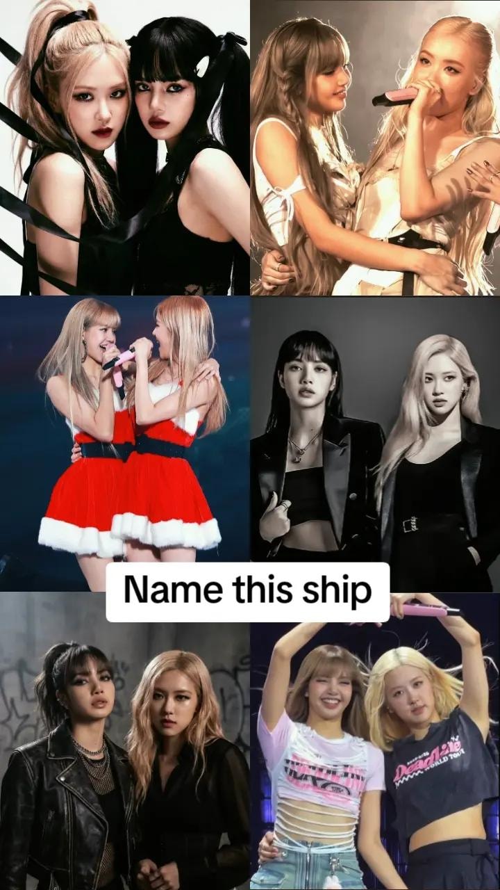 Blackpink Lisa Rosé edit