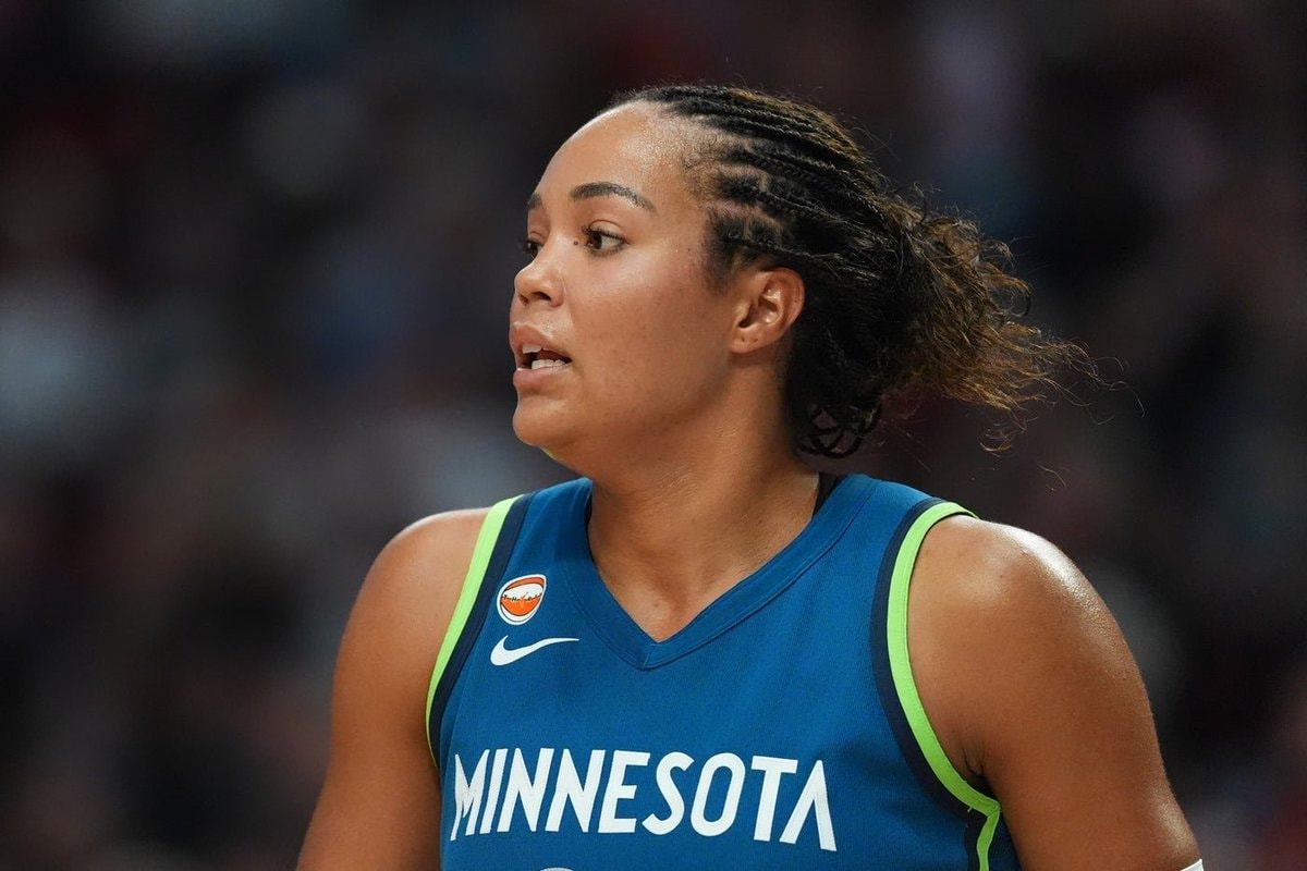 Napheesa Collier Minnesota Lynx reaction