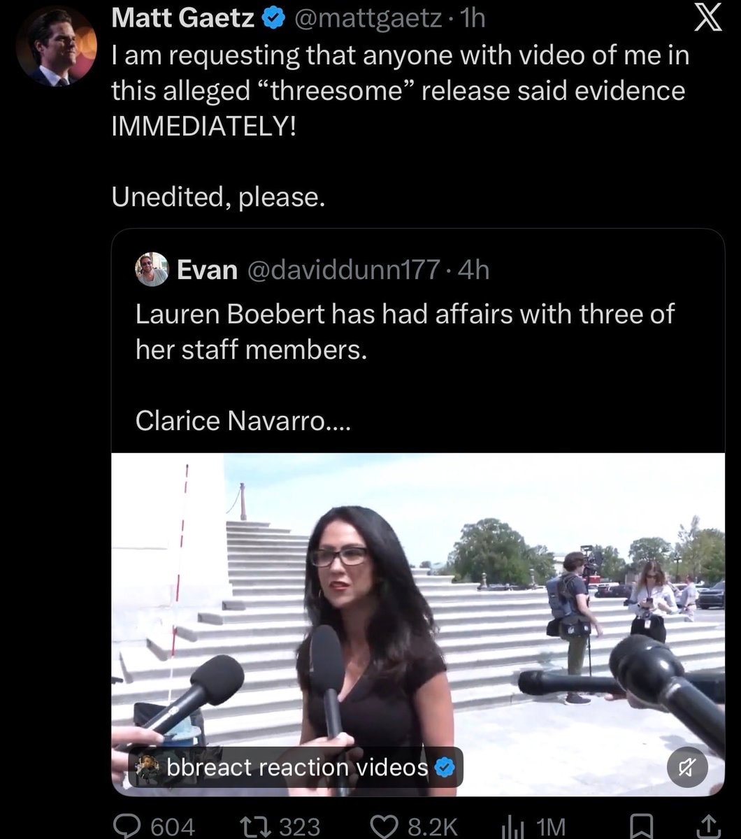 Matt Gaetz Lauren Boebert rumor